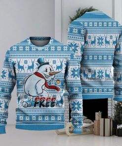 Ice Made By Snowman Ugly Christmas Sweater Knitted Gift For Men And Women