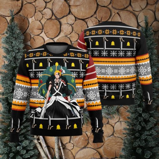 Ichigo True Bankai Bleach Ugly Christmas Sweater