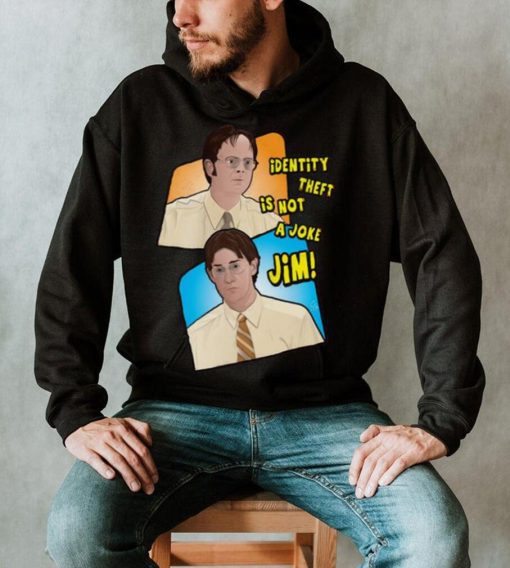 Identity Theft Dwight The Office Red Art Sweatshirt