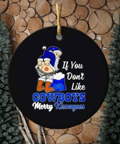 If you don’t like Cowboys Merry Kissmyass ornament