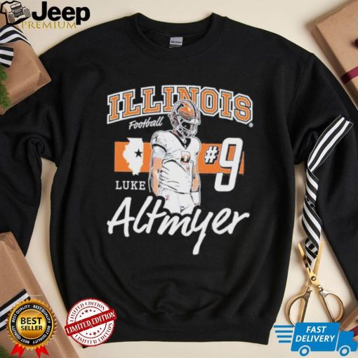 Illinois Fighting Illini Football Luke Altmyer Shirt