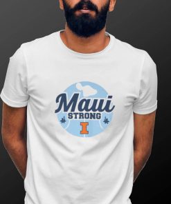 Illinois Fighting Illini Men'S Basketball Maui Strong T Shirt