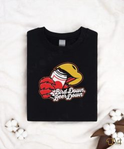 Illinois State Redbirds Bird Down beer down mascot shirt