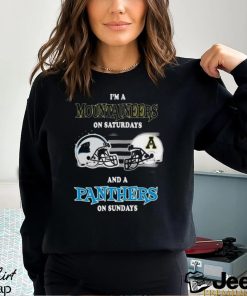I’m A Carolina Panthers On Saturdays And A Appalachian State Mountaineers On Sundays 2023 shirt