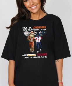 I’m A Longhorns On Saturdays And A Texans On Sundays Classic T Shirt