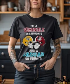 I’m A Seminoles On Saturdays And A Jaguars On Sundays Helmet 2023 T Shirt