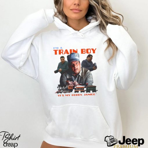 I’m A Train Boy It’s My Hobby Janice T Shirt