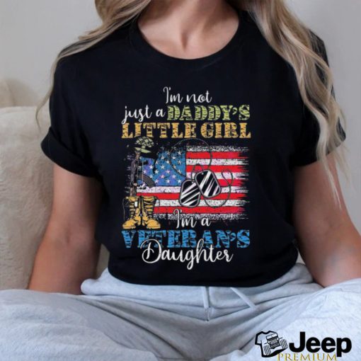 Im A Veterans Daughter PNG 4th Of July Veteran Shirt