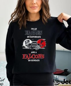 I’m An Georgia Southern Eagles On Saturdays And A Atlanta Falcons On Sundays 2023 shirt