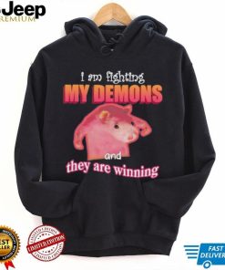 I’m Fighting My Demons And They Are Winning Rat shirt