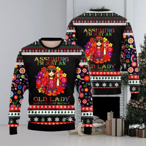 I’m Just An Old Man Ugly Christmas Sweater For Men & Women