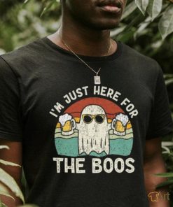 I'm Just Here For Boos Halloween Beer Vintage shirt