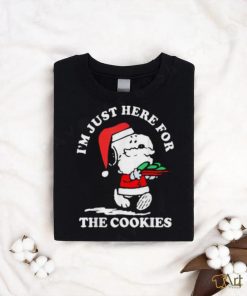 Im Just Here For The Cookies Christmas Shirt