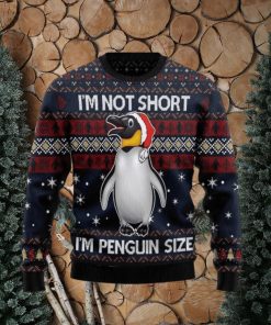 Im Not Short Im Penguin Ugly Christmas Sweater