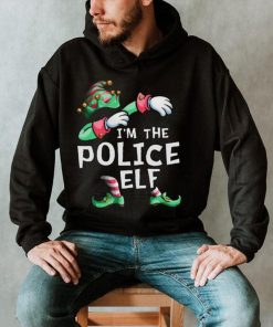 I'm The Police Elf Dabbing Christmas Unisex T shirt