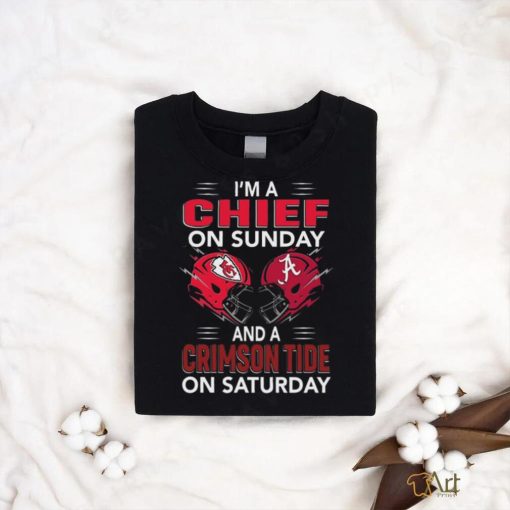 I’m a Kansas City Chiefs on sunday and a Alabama Crimson Tide on saturday shirt