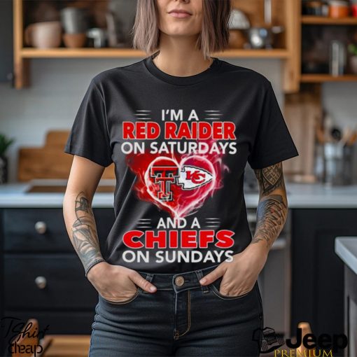 I’m a Red Raider on Saturdays and a Chiefs on Sundays 2023 shirt