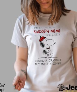 I’m a Snoopy mimi it’s like a regular grandma but more awesome shirt