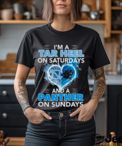 I’m a Tar Heel on Saturdays and a Panther on Sundays 2023 shirt