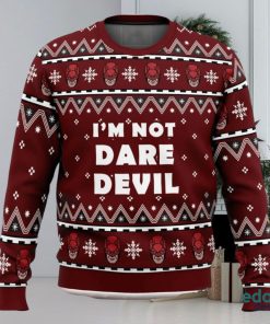 I’m not Daredevil Marvel Ugly Christmas Sweater Unisex 3D Christmas Sweater Gift