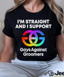 I’m straight and support gays against groomers shirt