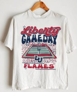 Image One Liberty Flames White Gameday Stadium T Shirt