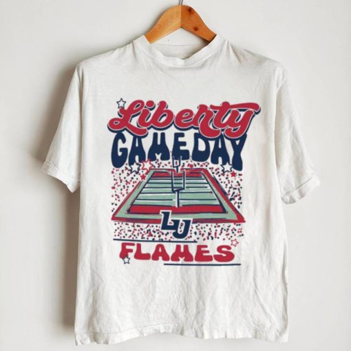 Image One Liberty Flames White Gameday Stadium T Shirt