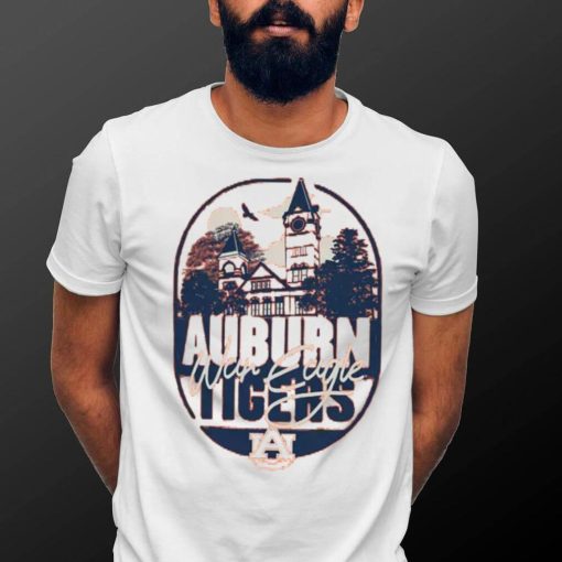 Image One Men’s Auburn Tigers Orange Campus Scene T Shirt