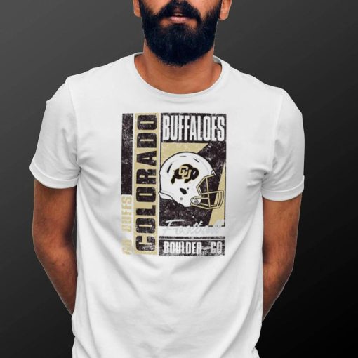 Image One Youth Colorado Buffaloes Black Retro Poster T Shirt