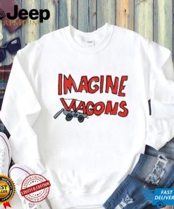 Imagine Wagons car art shirt