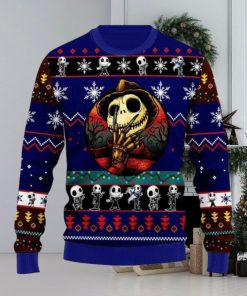 In JACK SKELLINGTON 3D UGLY THICKEN SWEATERS