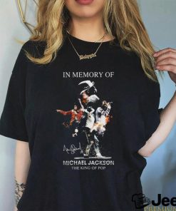 In Memory Of Michael Jackson 65th Anniversary 1958 – 2023 The King Of Pop T Shirt