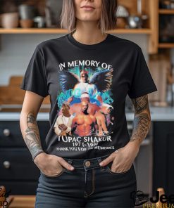 In Memory Of Tupac Shakur 1971 – 1996 Thug Life Thank You For The Memories Shirt