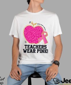 In October Teachers Wear Pink Classic T Shirt