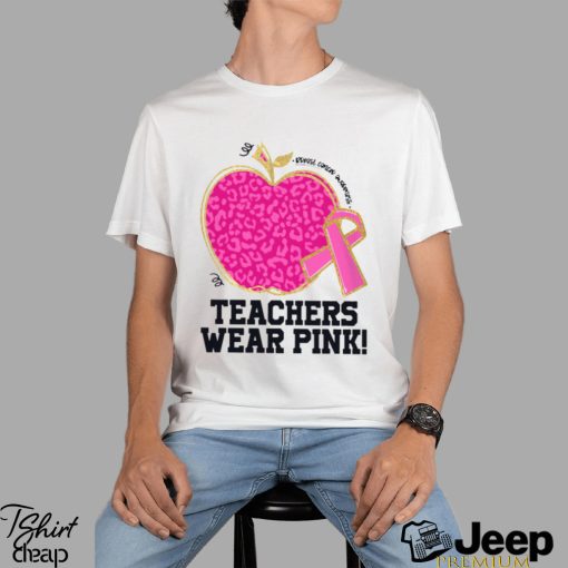 In October Teachers Wear Pink Classic T Shirt