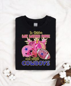 In October we wear pink and watch Dallas Cowboys Mickey Disney