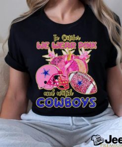 Breast cancer real Dallas Cowboys fan wear pink in october shirt, hoodie,  sweater, long sleeve and tank top