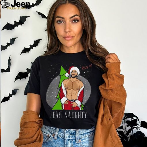 Inappropriate Christmas Team Naughty Sexy Santa Shirt