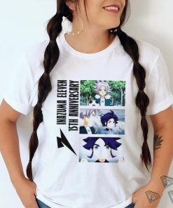 Inazuma Eleven 15th Anniversary cartoon shirt