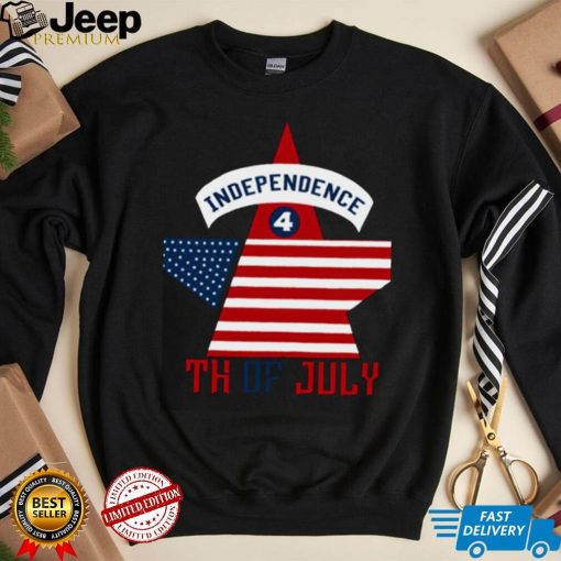 Independence America Star Day 4th July T Shirt