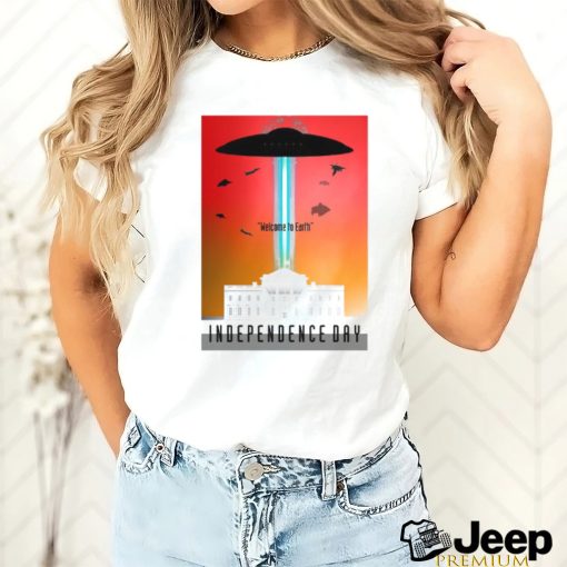 Independence Day Minimal Poster Art Shirt 1