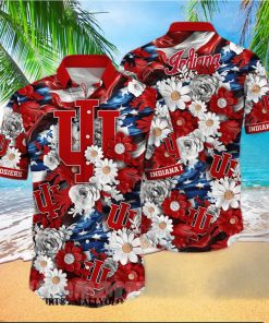 Indiana Hoosiers NCAA Independence Day Full Printed Classic Hawaiian Shirt