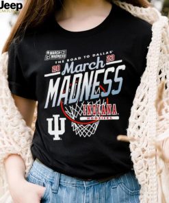 Indiana Hoosiers men’s basketball 2023 NCAA march madness the road to final four shirt