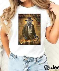 Indiana Jones Cat Poster Shirt