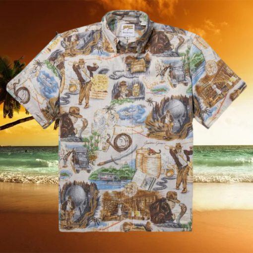 Indiana Jones Raiders Of The Lost Ark Hawaiian Shirt