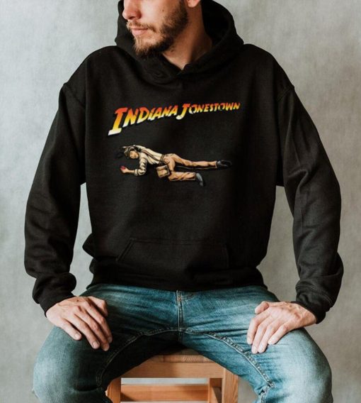 Indiana Jonestown Fall Down Design Sweatshirt