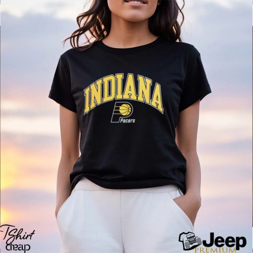 Indiana Pacers Nba Spell Out Logo T Shirt