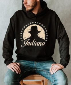 Indianamount Distressed Indiana Jones Design Sweatshirt