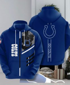 Indianapolis Colts American Football 3D Printed Hoodie Ver 1