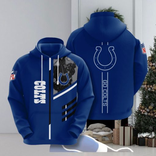 Indianapolis Colts American Football 3D Printed Hoodie Ver 1